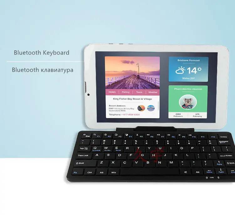 Bluetooth клавиатура для Samsung Galaxy Tab 2 P5100 P5110 P7500 P7510 планшетный ПК Беспроводной клавиатура для Tab A 10,1 T580 T585 чехол