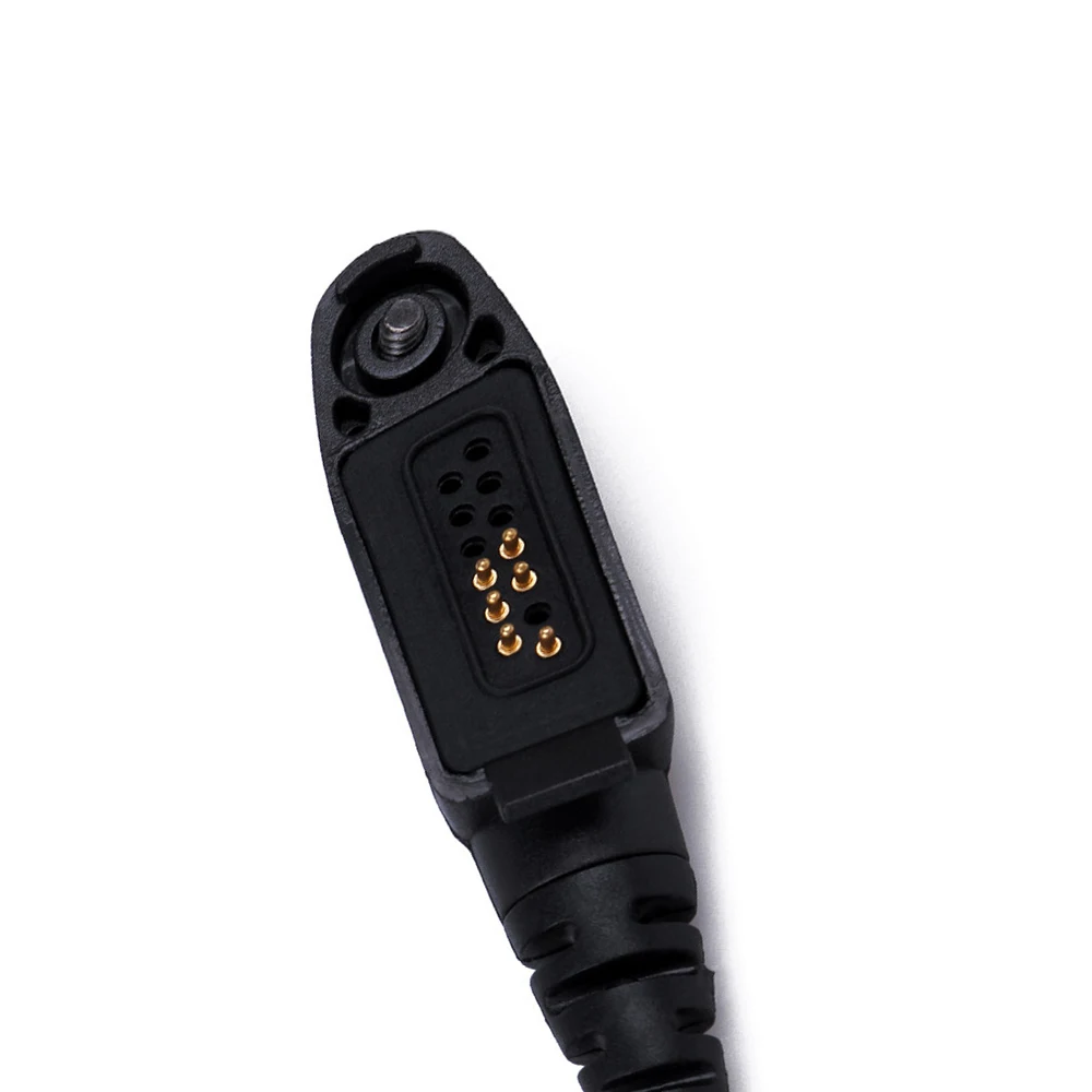 Черная Скрытая Акустическая трубка Гарнитура для Motorola GP328plus VOX PTT MIC GP338plus GP344 GP388