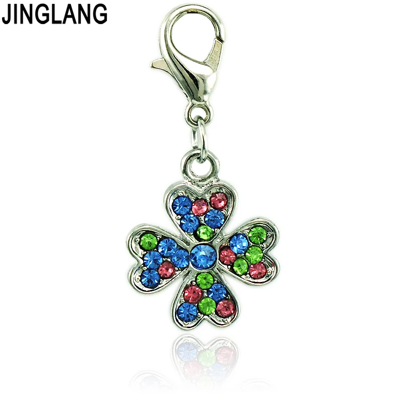 JINGLANG застежка в форме Омара оптом амулеты горный хрусталь сердце крест подвески