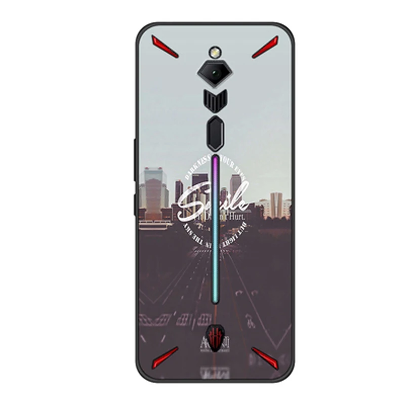 Красивый чехол для Nubia Red magic 3 Мягкая силиконовая задняя крышка Redmagic3 Redmagic NX629J
