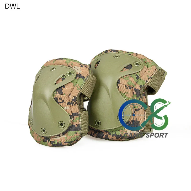 Military Tactical X Shape Knee &amp Elbow Protective Pads Set for Outdoor Sport Hunting gs10-0008A | Спорт и развлечения