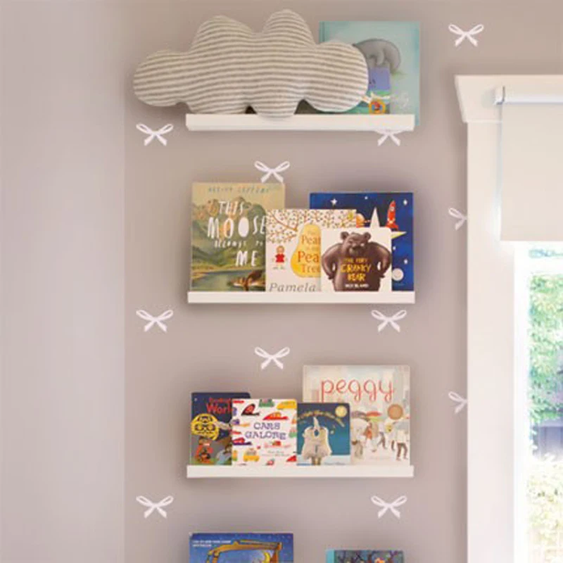 Лентами Наклейка на стену винил Съемный Wall Art детские наклейки Украшения в