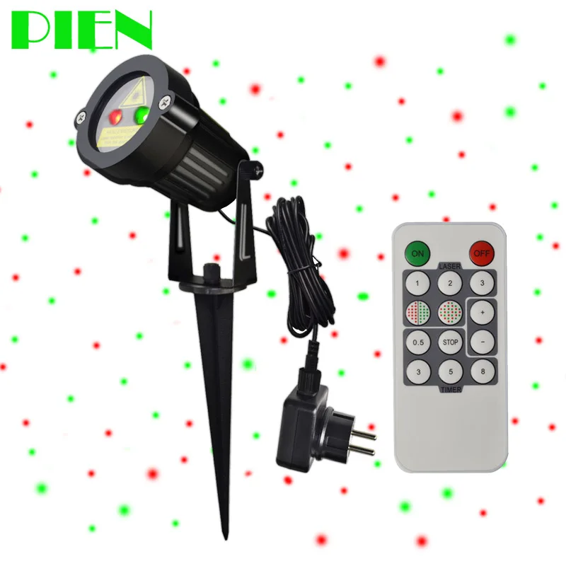 Праздничное освещение Рождественский проектор лазерные огни уличный