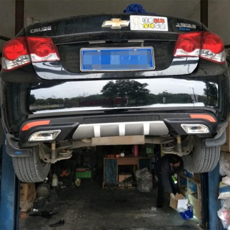 Для Chevrolet Cruze задний спойлер ABS задний бампер диффузор защитные бамперы для Cruze обвес бампер задний спойлер 2009