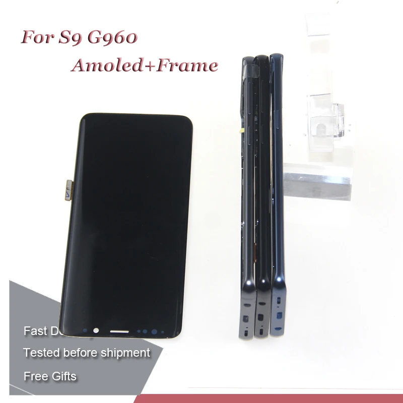 Супер AMOLED для Samsung Galaxy S9 G960 G960F ЖК дисплей + сенсорный экран дигитайзер с