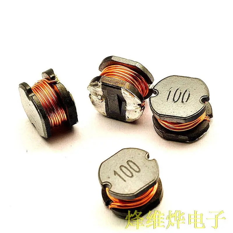 

Free shipping SMD power inductors CD75 10UH word mark 100 ( 50 )