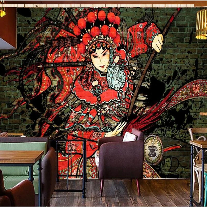 Wellyu Ретро Ностальгический Национальный кинтеэссенция Пекинская опера Хуа Дэн