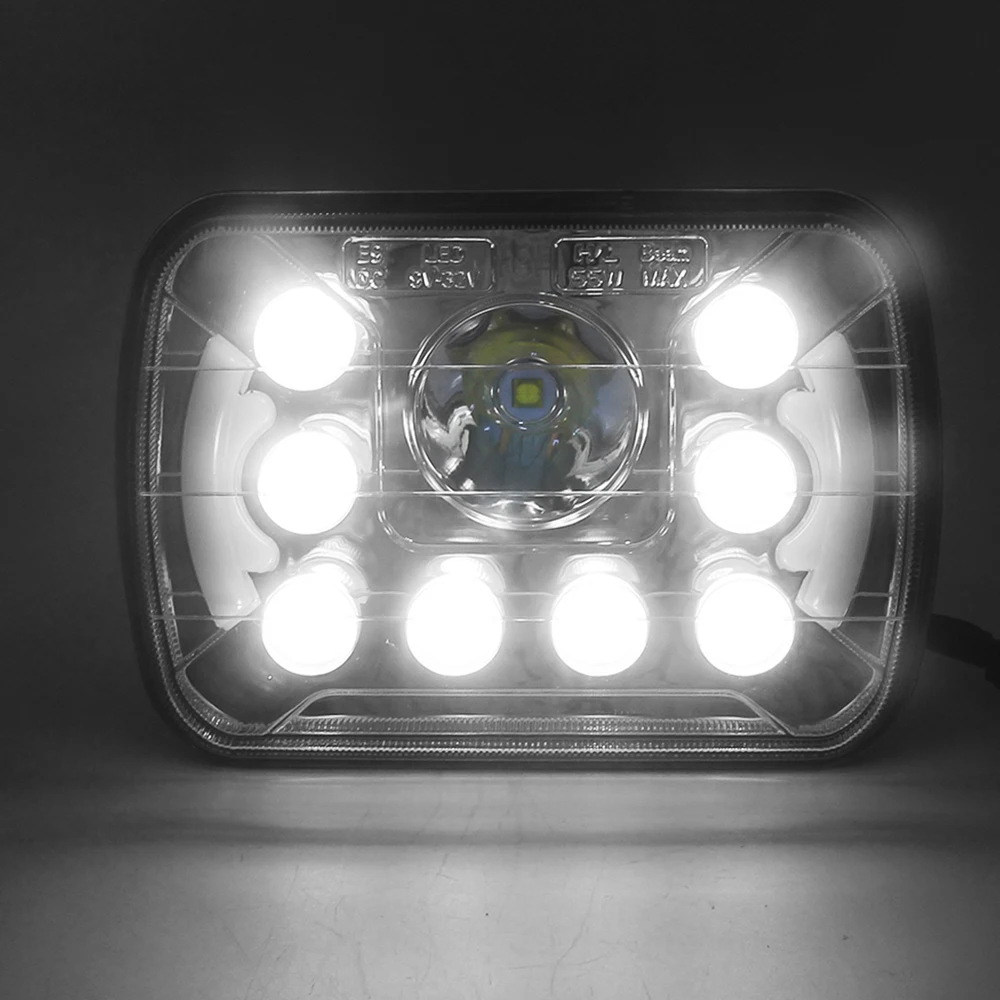 COLIGHT 7 дюймовые автомобильные фары 55 Вт Led 12 В 6500 к IP68 дальнего ближнего света для