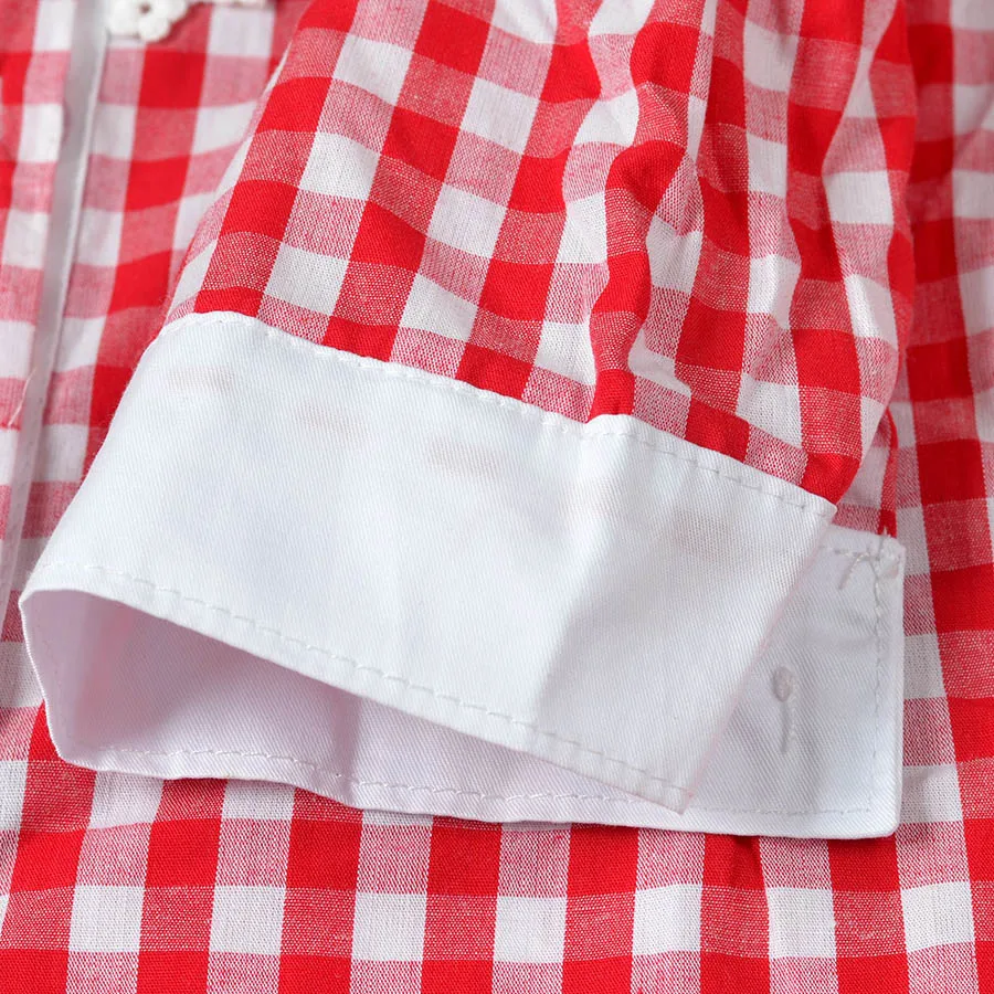 Новинка 5 13 лет хлопковые рубашки для девочек осень и весна блуза с длинными