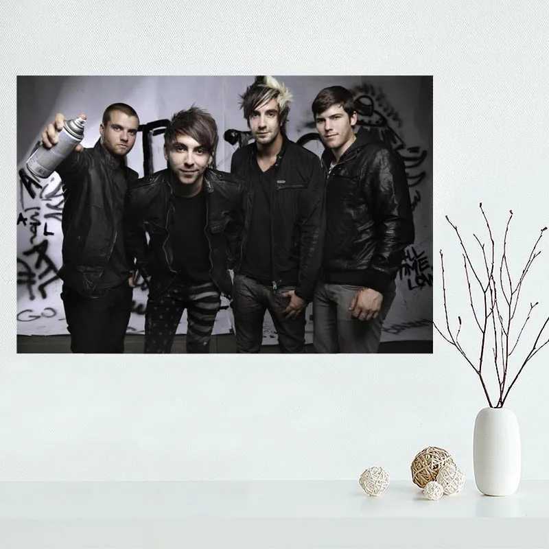 Классический обычный небольшой постер на все время для рисования холсте