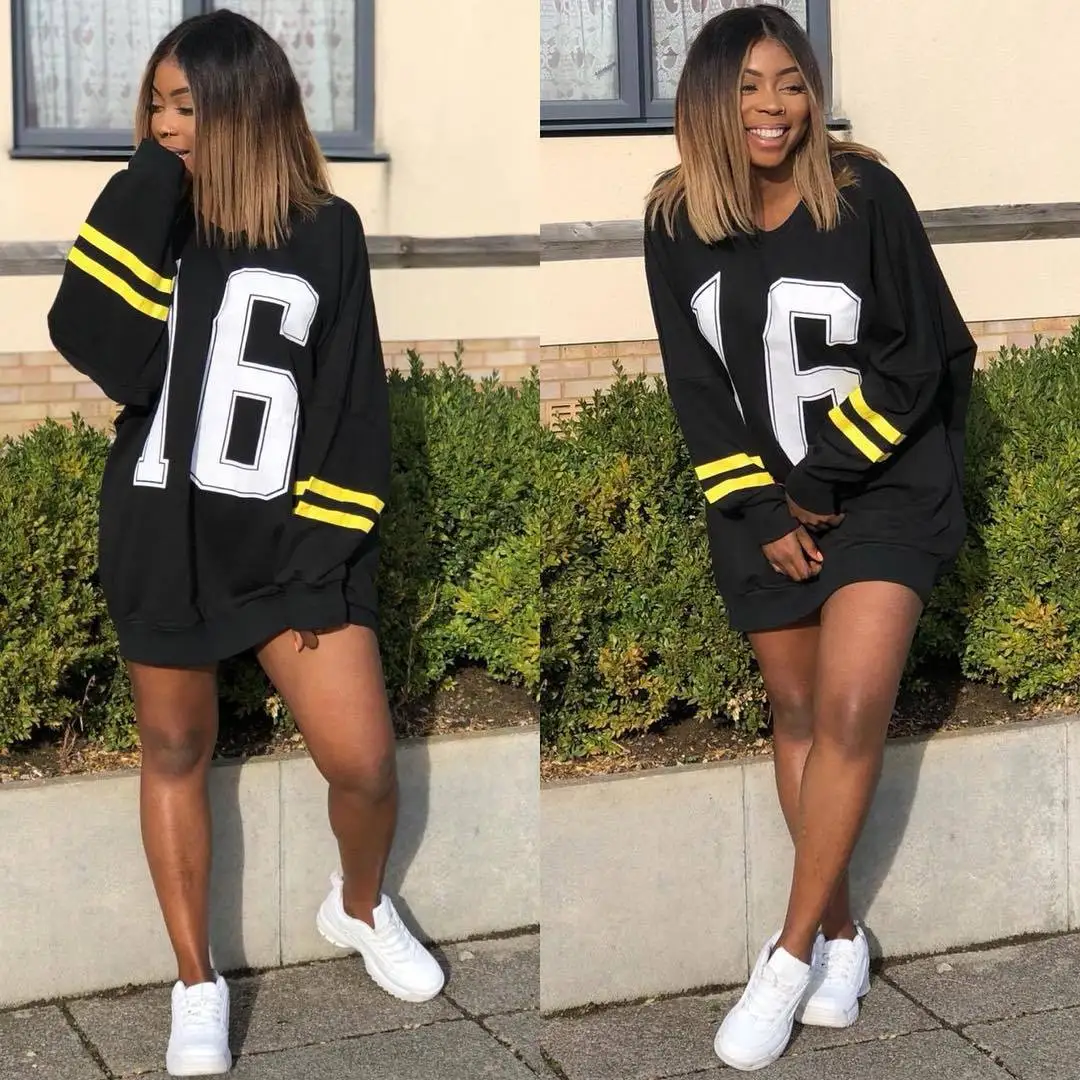 Женская толстовка с капюшоном пуловер длинным рукавом толстовки зимнее платье