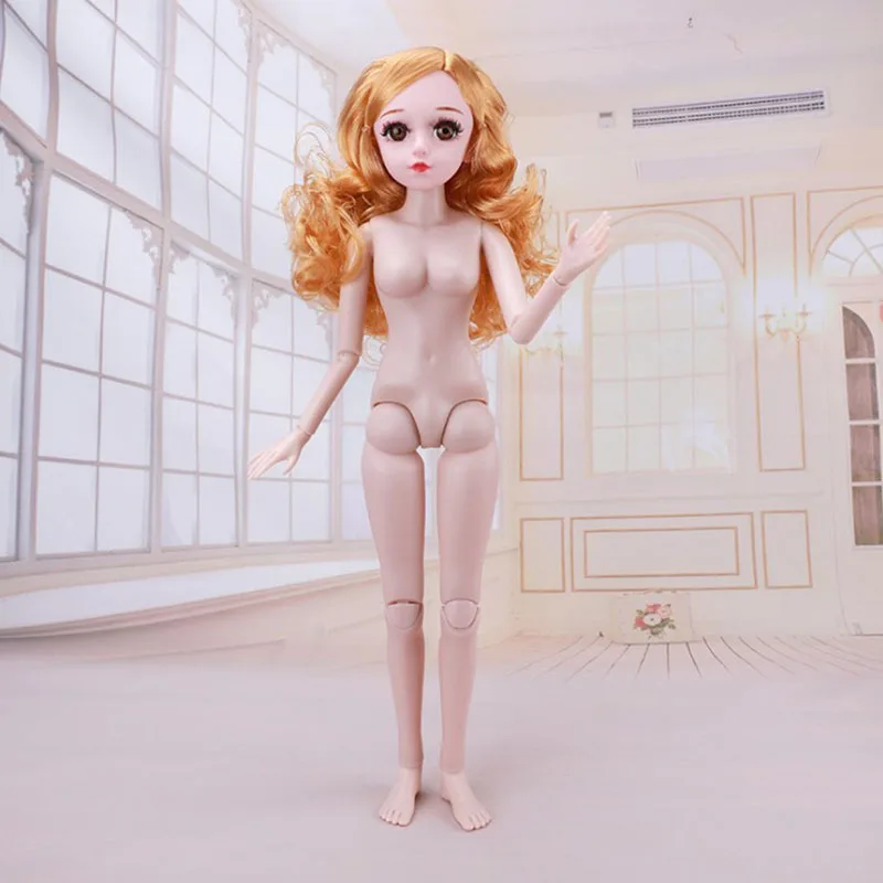 15 подвижных шарнирных 60 см 1/3 BJD куклы женские голые телесные тела с обувью модные