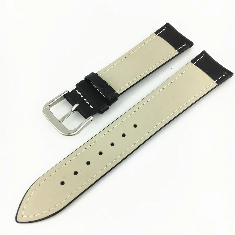 Genuine Leather Wristwatch Straps 12-26mm First layer calfskin Wristbands Easy To Install Comfortable Wear Watch Accessories