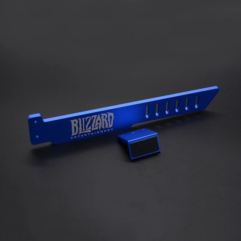 Новейшая модель для BLIZZARD Blue алюминиевая металлическая видеокарта поддержка