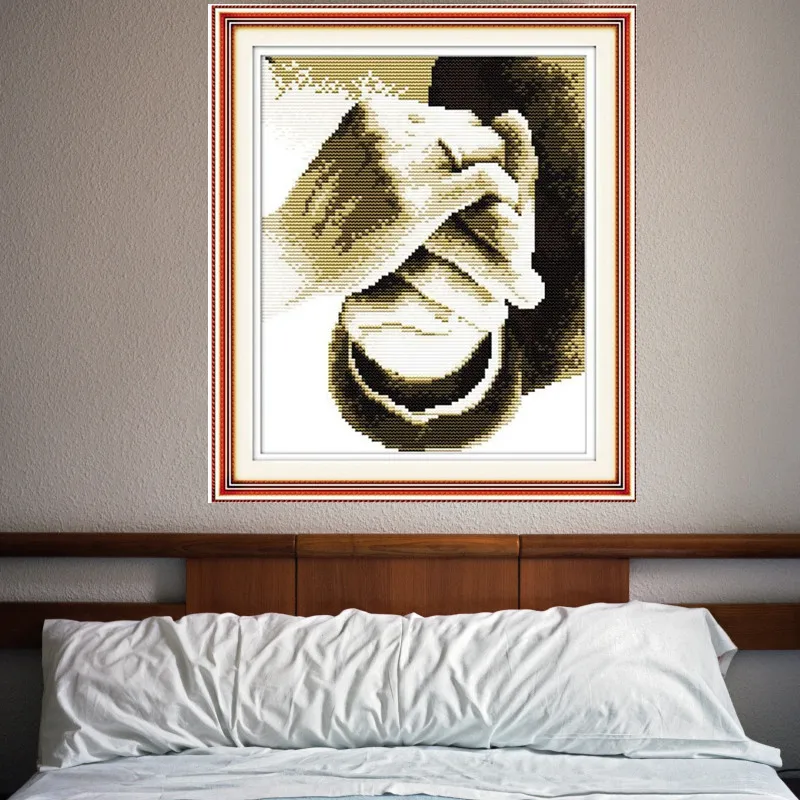 Удерживайте руки холст картины для гостиной Dmc наборы вышивки крестиком вышивка