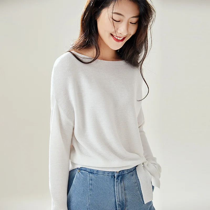 Женский свитер KMETRAM весенний вязаный женская одежда 2020 корейский пуловер белые