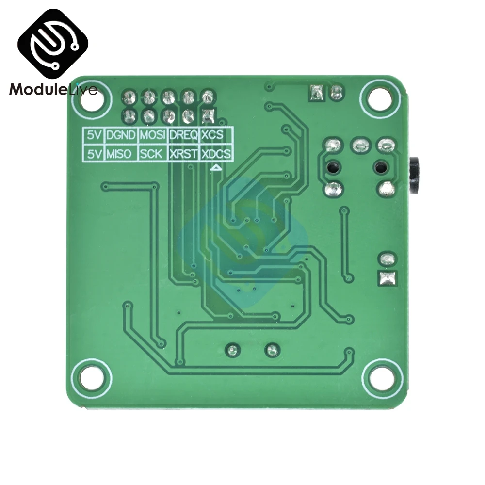 VS1053 MP3 модуль макетной платы с функцией бортовой записи SPI интерфейс OGG контроль