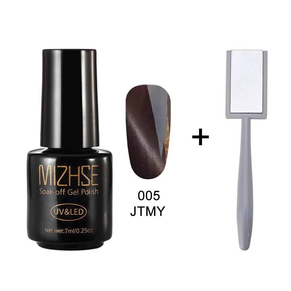 JTMY005 MIZHSE 1 шт. УФ-гель для ногтей набор гель-лаков для ногтей 7 мл кошачий глаз УФ-лак для ногтей Гель-лак с 3D эффектом магнитная палочка - Цвет: JTMY005