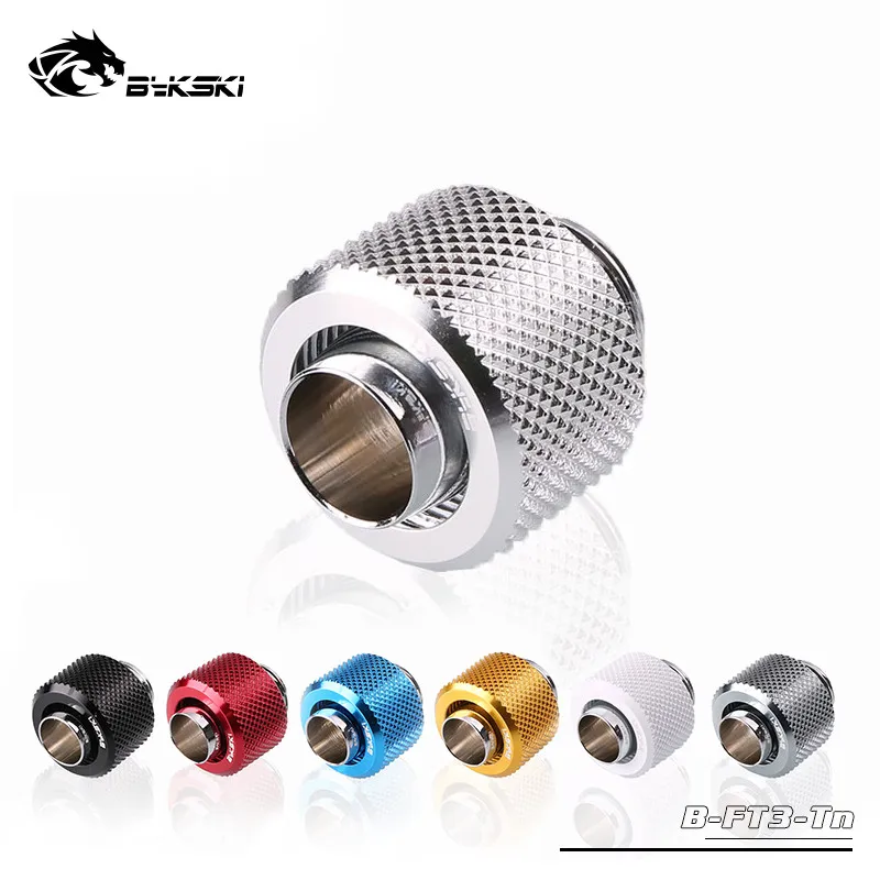 Bykski G1/4 &quotручной компрессионный соединитель фитинги для 3/8&quot ID * 1/2 &quotOD 10x13 мм
