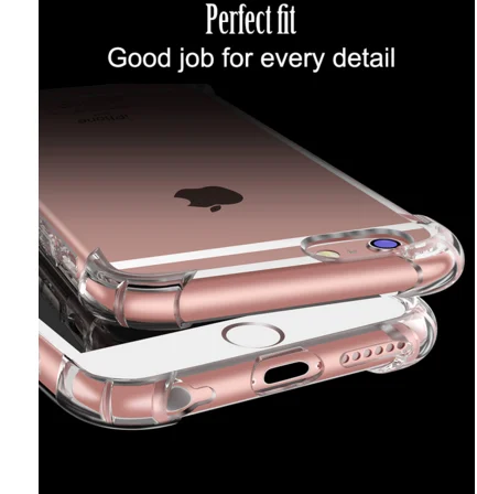 Супер Противоударный чистый мягкий чехол для iPhone 6 s 6S 7 8 Plus 7Plus X XS Max XR силиконовый
