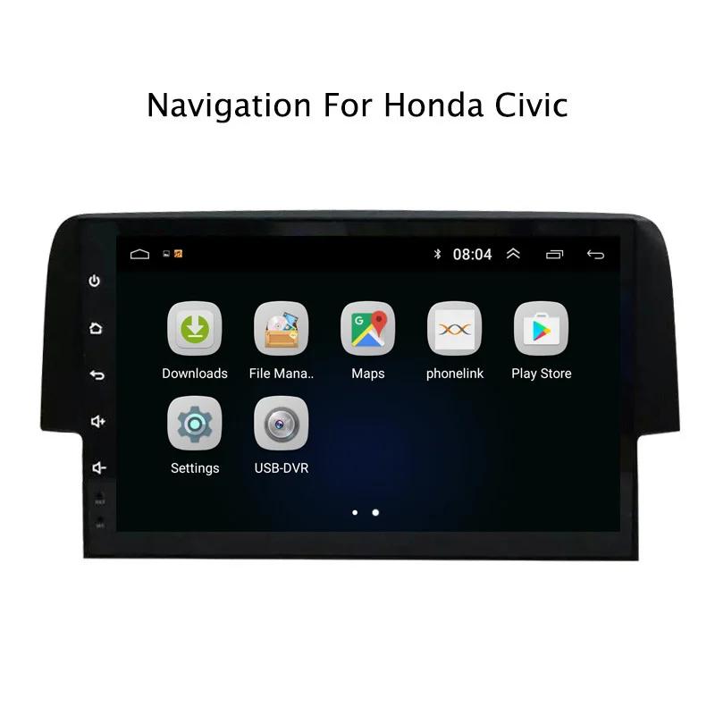 9 "2.5D IPS Android 8 1 автомобильный DVD GPS плеер для Honda Civic 2016 Радио стерео головное