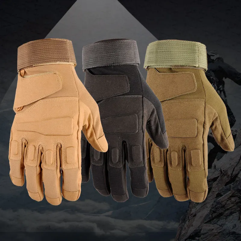 Тактические перчатки с полными пальцами CS спецназ спортивные для улицы дышащие