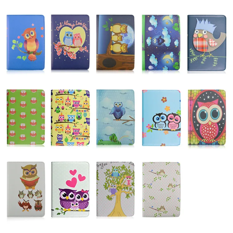 Shell Protector for ipad 5 air 1 cover case Cartoon style fashion Animal Pattern Design folio leather carcasa | Компьютеры и офис