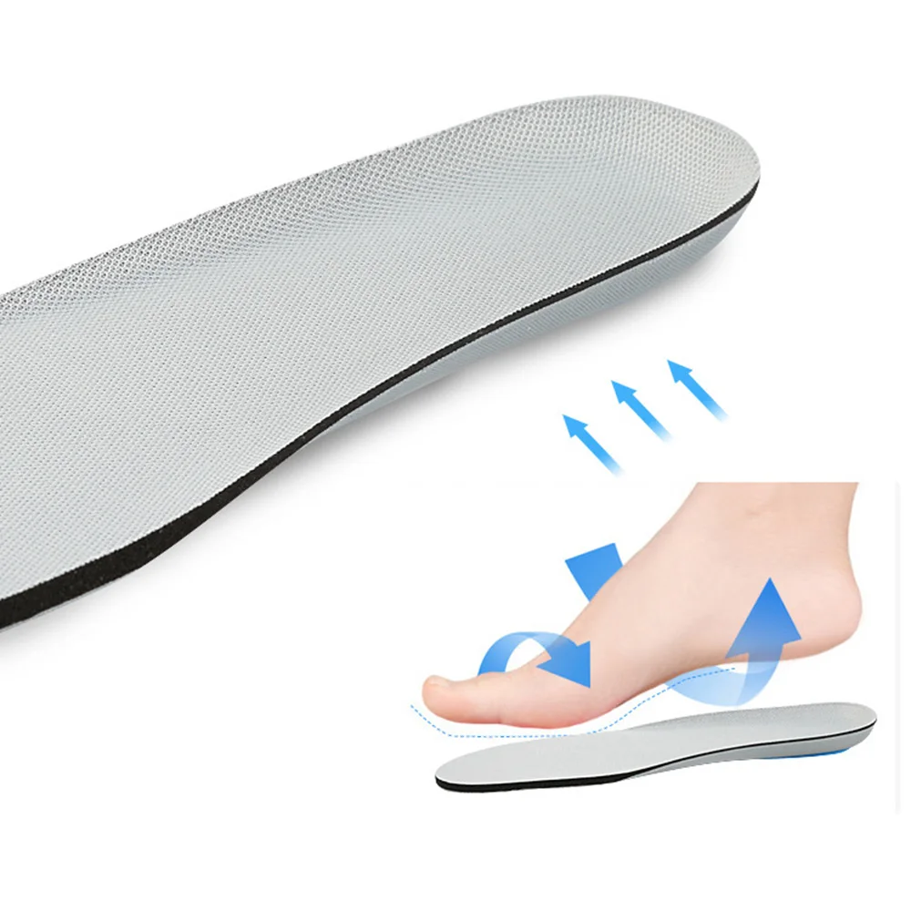 

1 Pair Breathable Insoles Soft Comfortable Outdoor Shoe Insole Non-slip Unisex Shock Absorbant Insole Shoes Pad