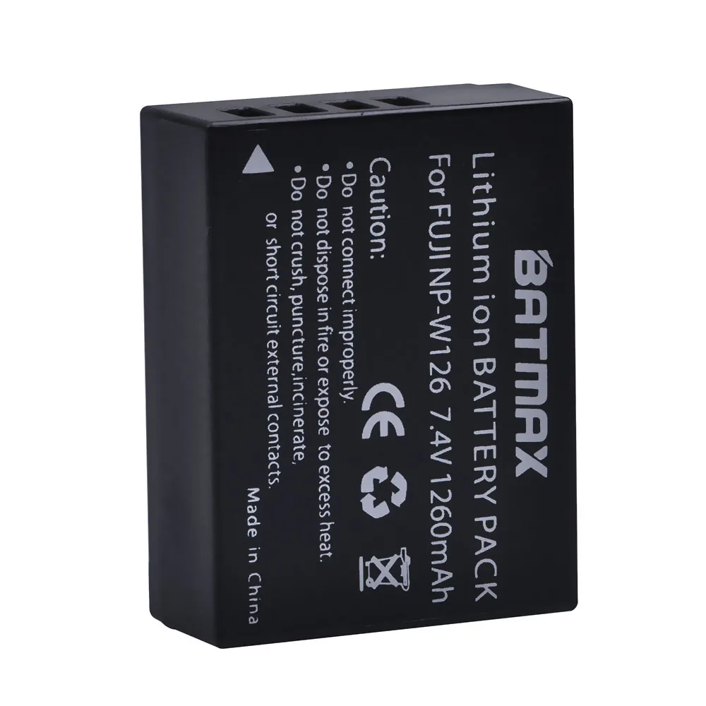 2 шт. NP-W126 Батарея+ ЖК-дисплей Dual USB Зарядное устройство& Тип C Порты и разъёмы для ЖК-дисплея с подсветкой Fujifilm FinePix HS30EXR HS33EXR X-Pro1 X-E1 X-E2 X-M1 X-A1 X-A2 X-T20
