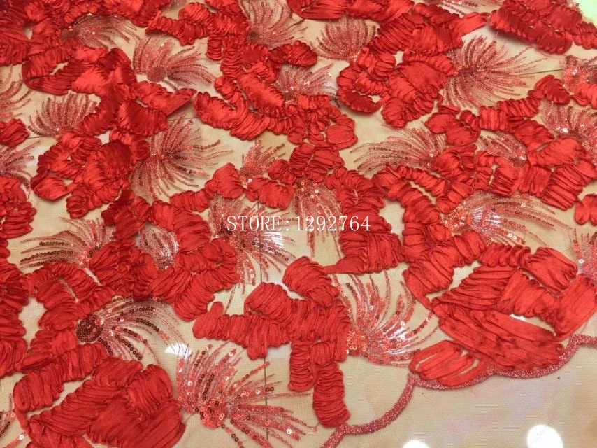 

Latest African sequins Unique tulle lace Hot new for guipure african sequence Frenc lace fabric for Nigerian wedding dresses .