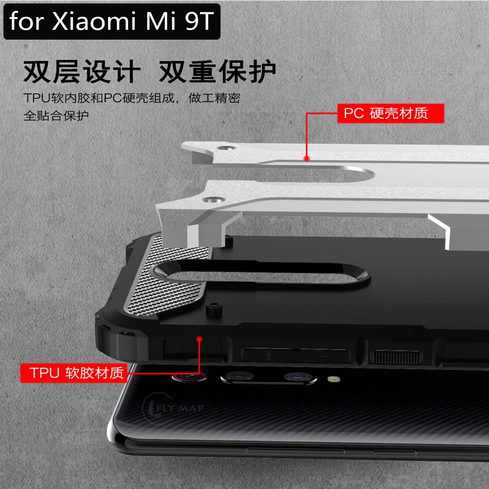 Защитный чехол для Xiaomi Mi 9 T t9 Standard Edition M1903F10G жесткий силиконовый телефона из ТПУ