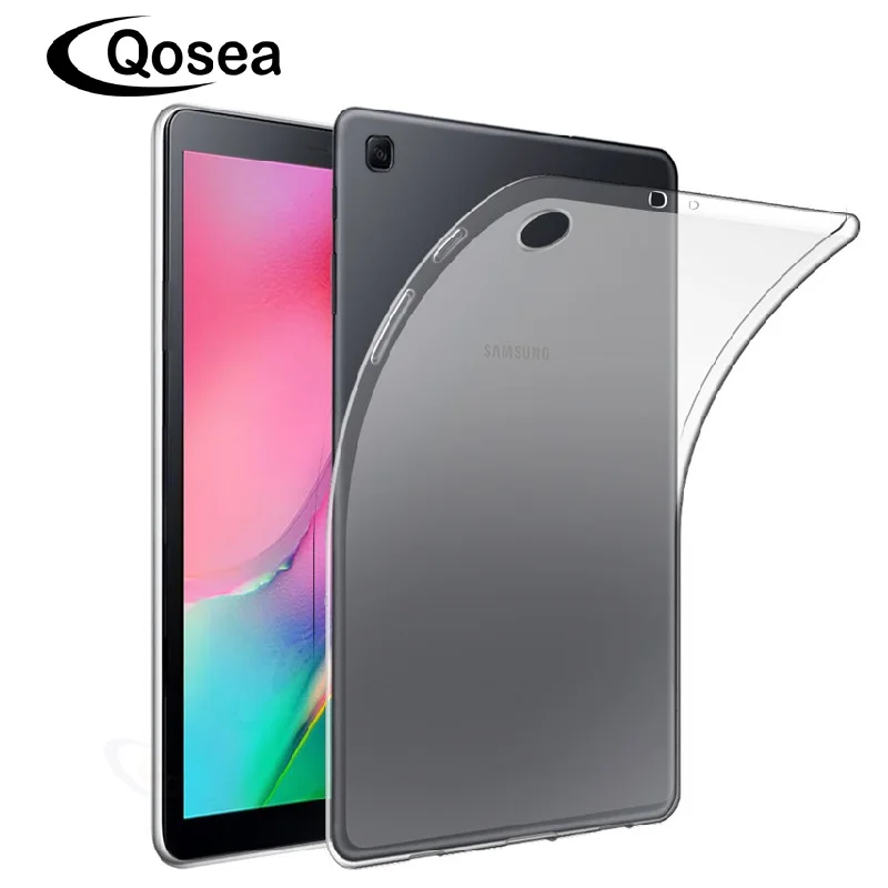 Чехол Qosea для Samsung Galaxy Tab A 10 1 дюйма силиконовый мягкий ТПУ планшетный ПК S4 5 8 0 2019 S5E