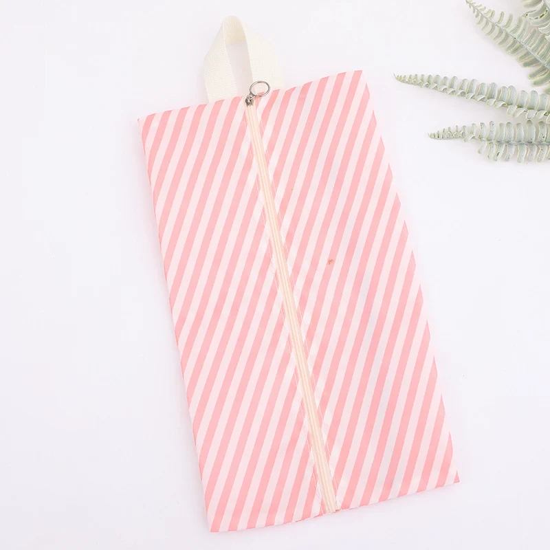 Pink stripe Не пропустите Портативный Женский дорожный мешок для обуви, водонепроницаемый органайзер для обуви, сумка высокого качества для хранения в дороге, мужские аксессуары для путешествий - Цвет: Pink stripe