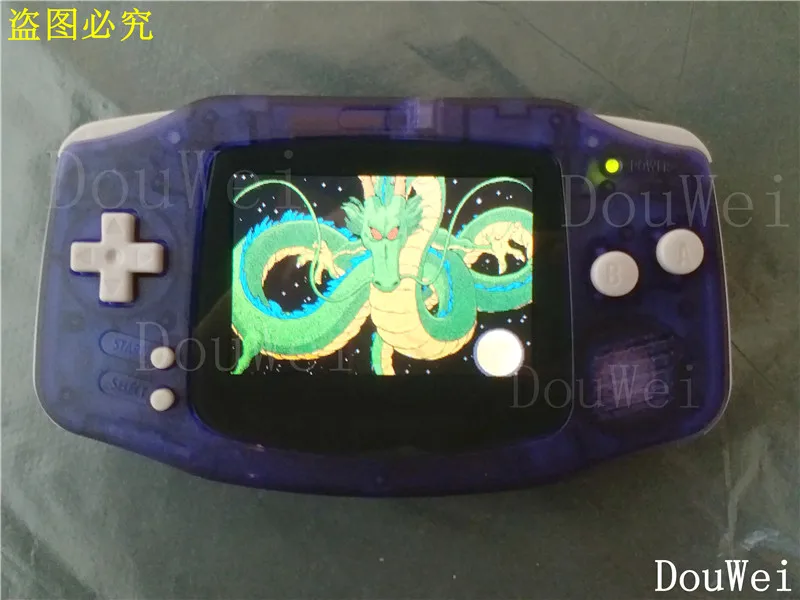 Профессионально Восстановленное для игры мальчиков GBA консоли с AGS 101 Подсветка