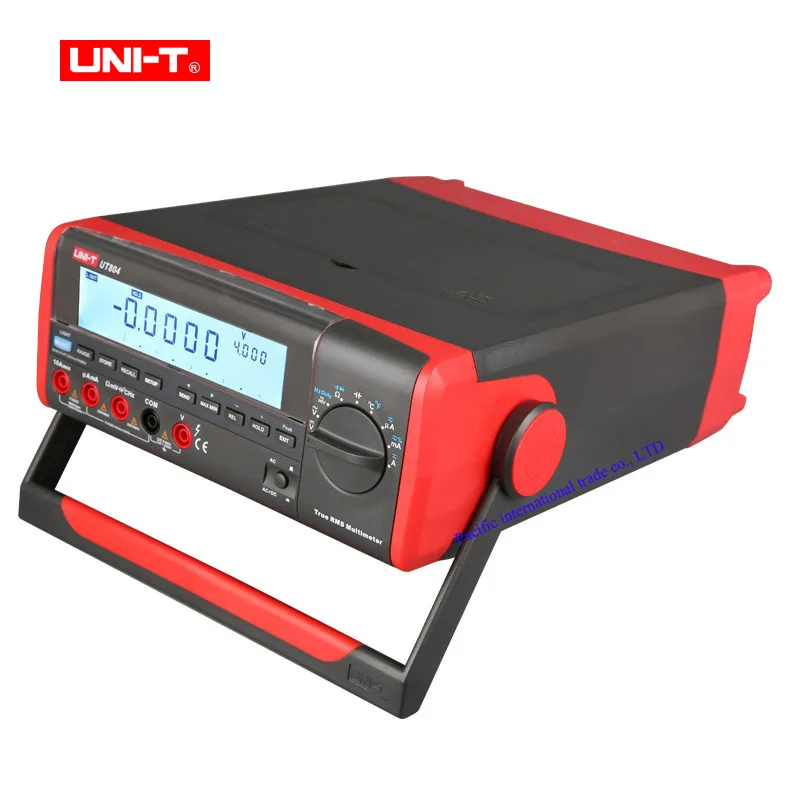 Цифровой мультиметр True RMS Bench Type UNI T UT804 DMM HZ тестер температуры конденсатор 40000