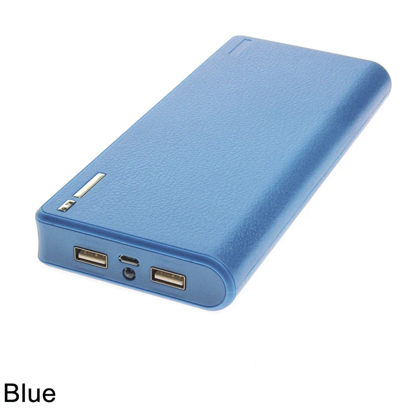 Новый USB Мощность банк Зарядное устройство чехол сделай сам пакет 6 шт. 18650 Батарея