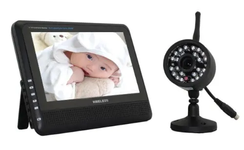 HBUDS цифровой Беспроводной DVR безопасности Системы SD карты Запись с 7 дюймов ЖК
