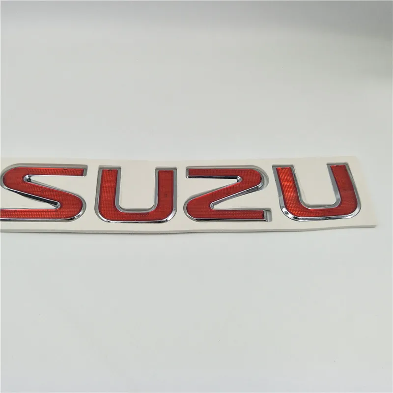 Детали для Isuzu 3D Trucks автомобильный логотип задние буквы значок эмблема