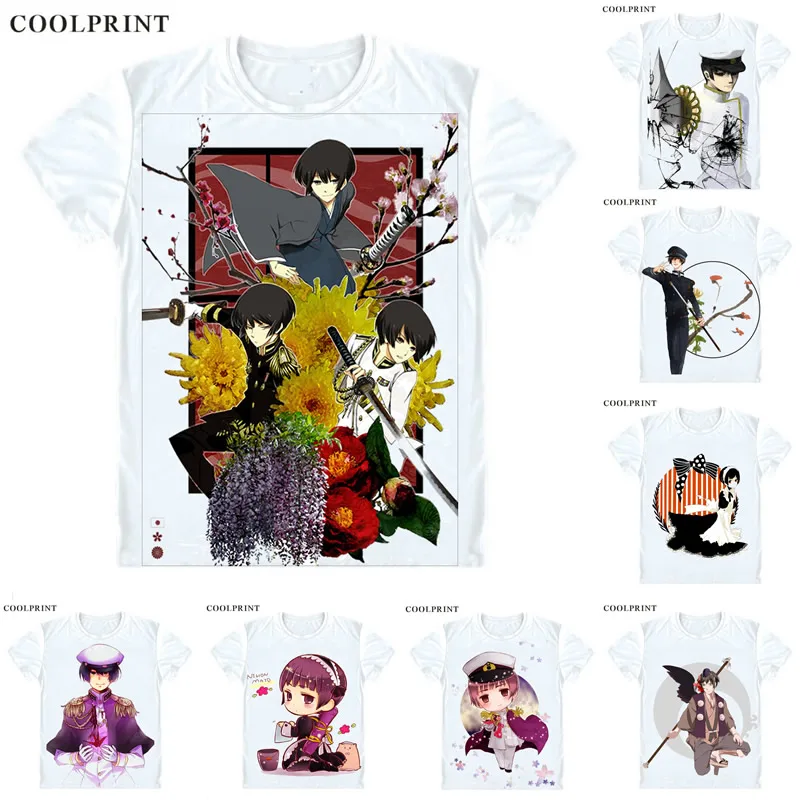 Мужская футболка Coolprint Japan G8 Honda Kiku Повседневная с принтом и коротким