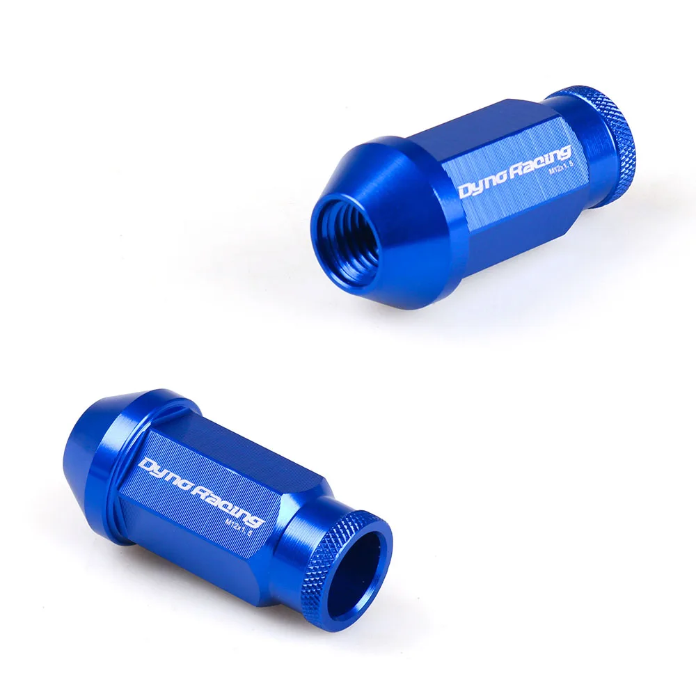Dynoracing M12X1.5/M12X1.25 Алюминиевые гайки для гоночного колеса Honda Ford Toyota 20