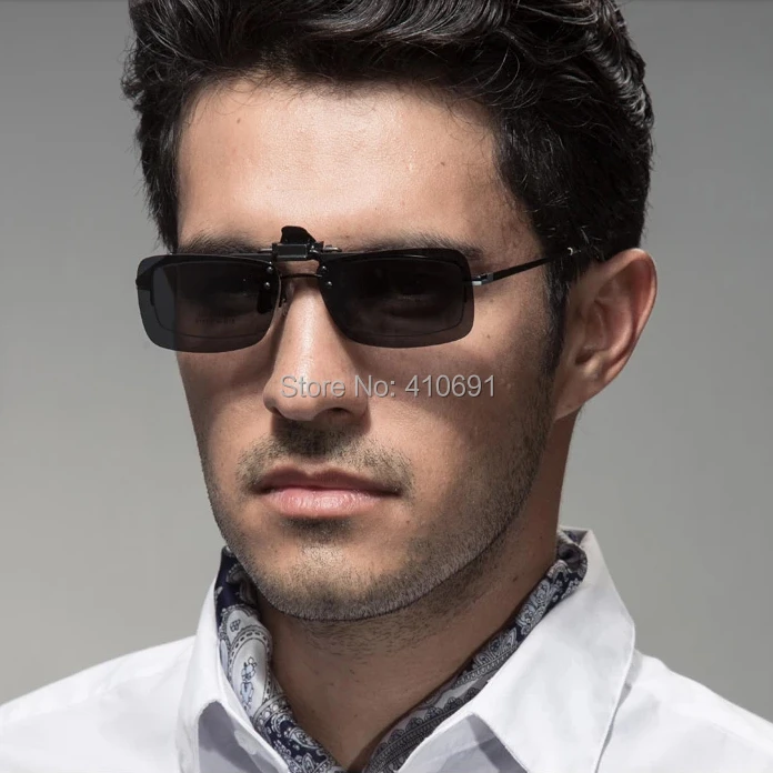 

Free shipping 2pcs/Lot Polarized 3D glasses Clip Oculos 3D Clipe for RealD 3D Cinemas and Passive 3D TV