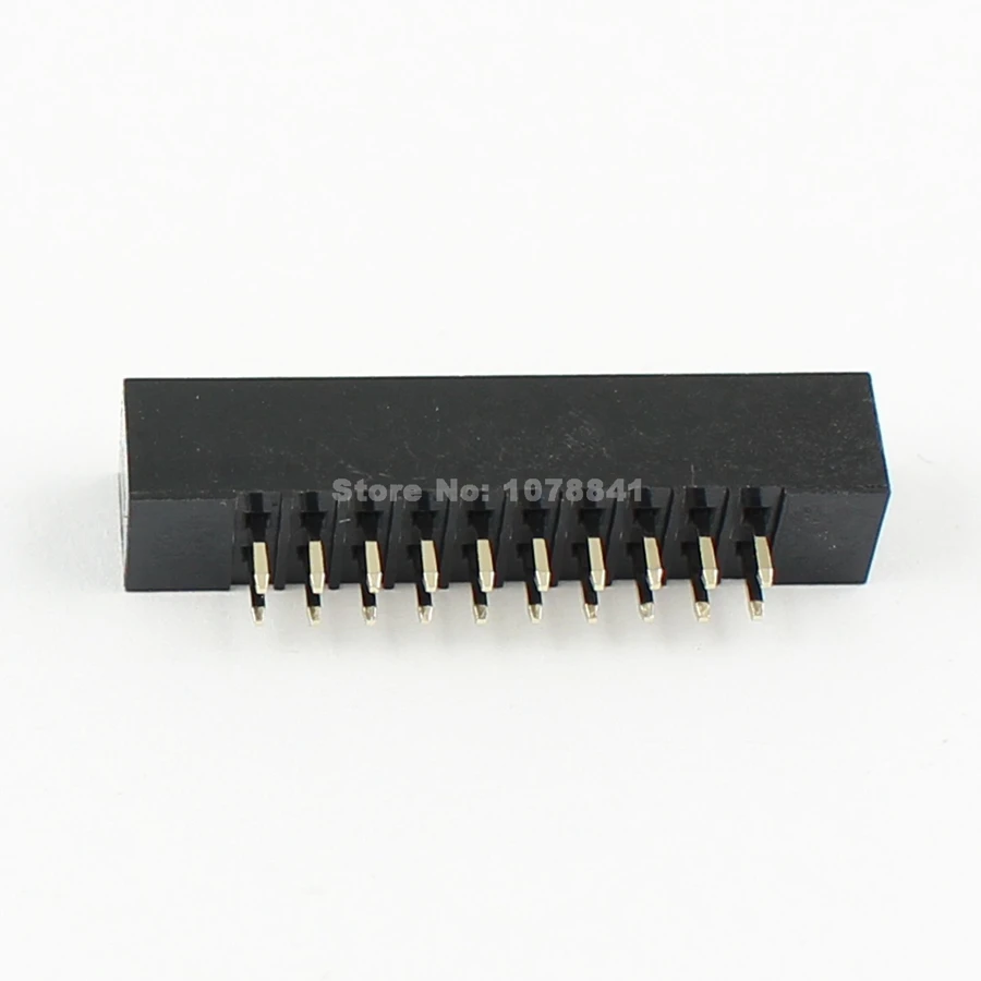 10 шт 2 мм 2x10 пин 20 контактный разъем прямой мужской окутанный PCB Заголовка коробки