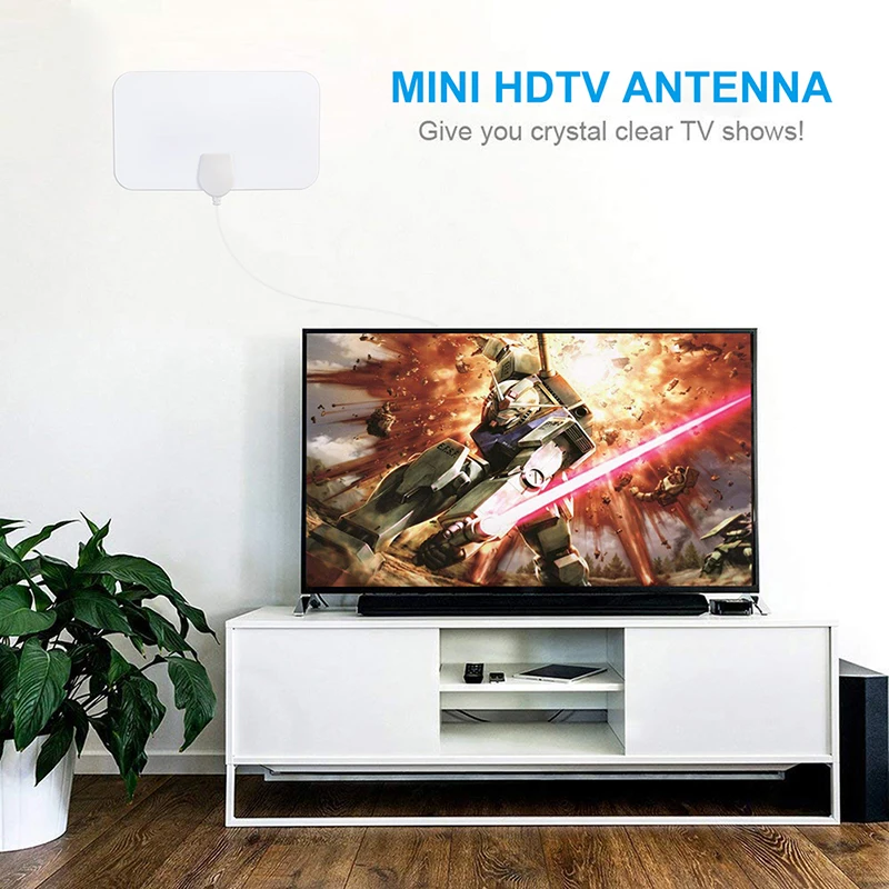Новая цифровая ультратонкая Внутренняя антенна Freeview Range телевизионная HDTV с
