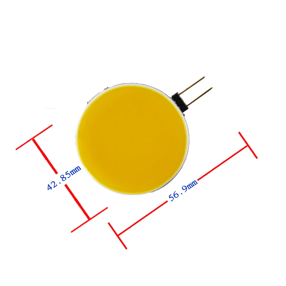 2 шт. G4 светодиодный COB 63SMD белый/теплый белый морской RV для чтения автомобиля свет