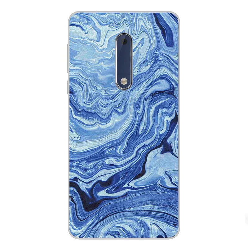 Ciciber для Nokia 8 7 7,1 6 6,1 5 5,1 3 3,1 2 2,1 1 Plus Мягкий Sirocco прозрачный TPU для Nokia X7 X6 X5 X3 телефонные чехлы Цветной Мрамор