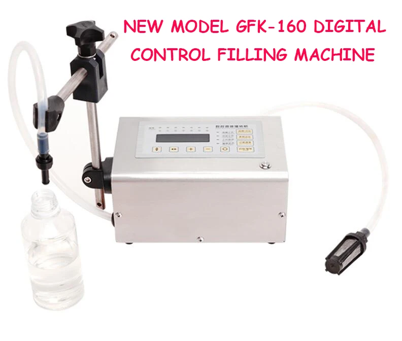 Новая модель GFK 160 машина для наполнения жидкостей с цифровым контролем