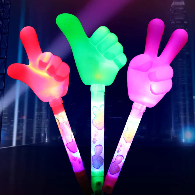 130 шт./FCL/Gesture концертные палочки реквизит для атмосферы cheer light stick красочная светящаяся палочка реквизит для вечерние
