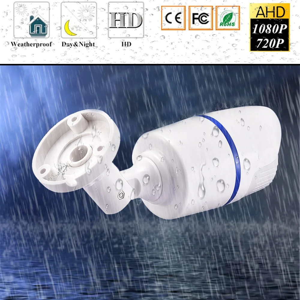 Камеры Скрытого видеонаблюдения 720P 1080P AHD камера день Ночное видение ip CCTV 1MP 2MP ИК