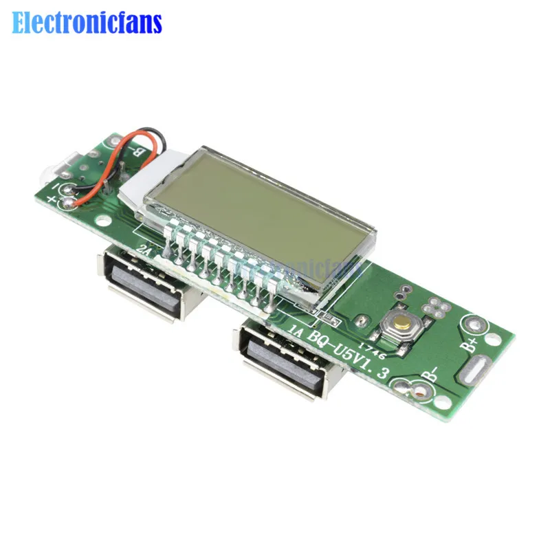 5 в 1 А 2 двойной USB модуль зарядного устройства для мобильного телефона цифровой