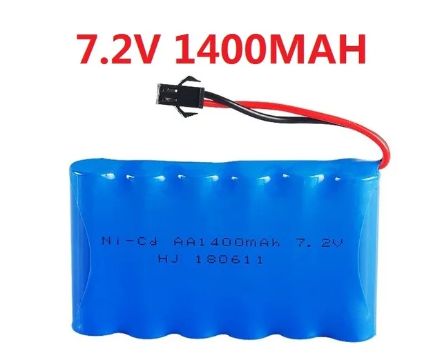 3 6 В 4 8 в 7 2 9 1400 мАч AA Ni-CD H аккумулятор L6.2-2P plus электрические игрушки удаленный